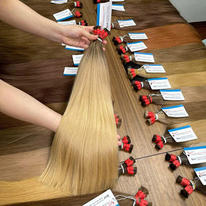 Extensiones de cabello a granel de cabello vietnamita de muy alta calidad, liso Natural en varios colores, cabello a granel sin trama - Product Image 3