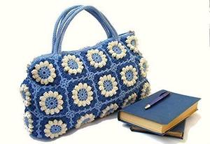 Women's Crochet <b>Bag</b> Knitted Shoulder <b>Crossbody</b> Handbags Aesthetic Shopping <b>Bag</b> Cute Purses Crocheted <b>Bag</b> OEM Made in Vietnam - Product Image 3