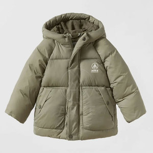 Hecho en material de alta calidad, chaqueta acolchada transpirable para niños, chaqueta de invierno acolchada más vendida para niños - Product Image 1