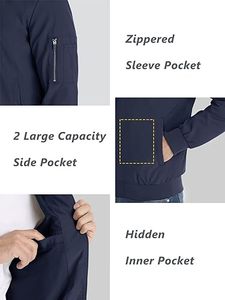 Chaqueta Varsity Negra para Hombre de Alta Calidad 2026, Cuello Alto, Parches Bordados, Mezcla de Lana, Transpirable, Resistente al Viento, Proveedor OEM - Product Image 4