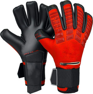 Gants de gardien de but de football fabriqués en usine professionnelle, en latex, respirants, imperméables, fermeture à lacets, unisexe, vente en gros OEM - Product Image 1