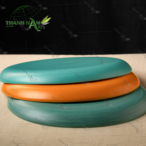 Assiette de service en bambou écologique personnalisée, plateau naturel fabriqué à la main pour table de cuisine, affichage des aliments biodégradables dans le restaurant - Product Image 5