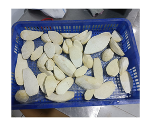 Usine OEM de taro congelé Vente en gros en vrac au Vietnam Cubes de taro pelés blancs IQF Boule de tapioca internationale prête à l'exportation - Product Image 2