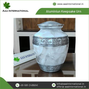 Urnas de Cremación para Adultos de Aluminio, Estilo Americano, Nuevo Diseño, Logotipo Personalizado/Servicio OEM, Mayorista Internacional Indio AAA - Product Image 3