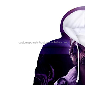 Personnalisable MCAMH-80 Sublimation Hoodies Full Dye Print Pas de frais d'installation Bas quantité minimale de commande Collection Hiver Fabricant ODM - Product Image 2