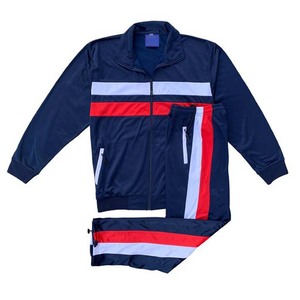 Nouvel arrivage de survêtements de jogging décontractés pour hommes à fermeture éclair intégrale ensemble de pantalons à fermeture éclair intégrale et à manches longues sweatshirts de survêtement grande taille - Product Image 5
