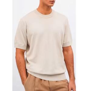 เสื้อยืดธรรมดาสำหรับผู้ชายคุณภาพสูงออกแบบได้ตามที่ต้องการน้ำหนักเบาและระบายอากาศได้พร้อมพิมพ์โลโก้ - Product Image 4