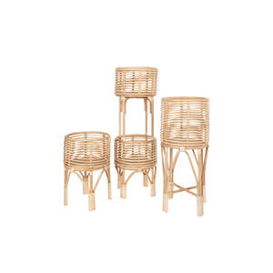 Support de plante en bambou Outil de tournage élégant et écologique pour votre jardin intérieur ou votre espace de bureau - Product Image 6