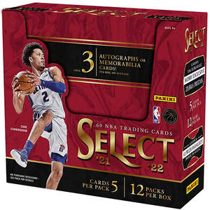 Promo 2021-22 Panini Cards SELECT BASKETBALL HOBBY BOX - Coffret Cadeau Familial en Papier - Product Image 1