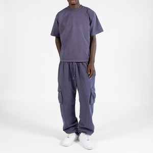 Pantalons de jogging sportifs pour hommes, vente en gros, haute qualité, 100% coton, pantalons de survêtement unisexes amples, pantalons amples pour hommes, pantalons de survêtement - Product Image 4