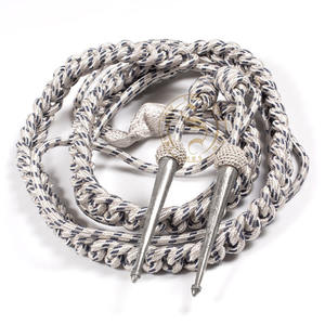 Aiguillette bleue sur mesure, cordons d'aiguillette pour uniformes de cérémonie |   Aiguillettes de cérémonie en couleur personnalisée - Product Image 5