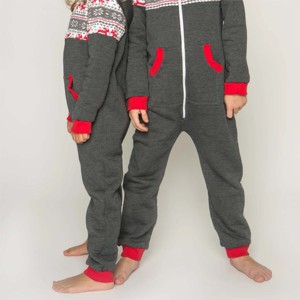 Combinaison pour enfants de haute qualité, nouvelle arrivée 2024, durable, fermeture éclair en polaire - Douce et chaude - Idéale pour l'hiver et le confort au coucher - Product Image 6