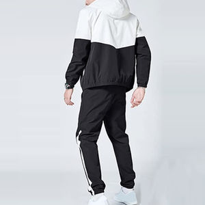 Conjunto de Chaqueta Cortavientos Estilo Hip Hop para Hombre, Diseño Personalizado, Chaquetas Cortavientos de Alta Calidad para Hombre en Cantidad al por Mayor - Product Image 2