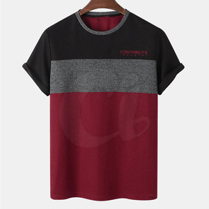 T-shirt à manches courtes pour hommes Nouveau design T-shirts pour hommes adultes T-shirts pour hommes à la mode - Product Image 1