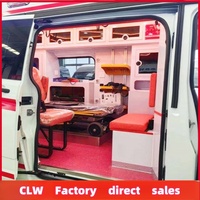 Ambulance de transport de secours neuve de marque chinoise avec équipement d'urgence à vendre