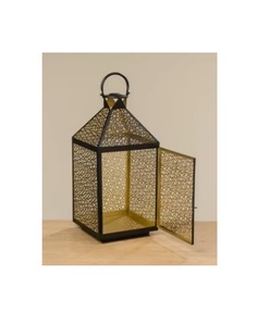 <b>Brass</b> Moroccan Design Metal <b>Lantern</b> In Antique Finished Decorative Hanging <b>Lantern</b> For Home Decor Festival Decor - Product Image 5