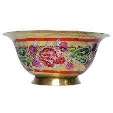 Indian Eco-Friendly Polished Brass Serving Bowl for <b>Travel</b> - Product Image 6