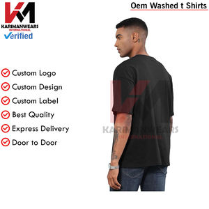 T-shirt d'entraînement surdimensionné pour homme à manches courtes léger coupe sèche t-shirt ras du cou élégant hauts de fitness entraînement course à pied - Product Image 3