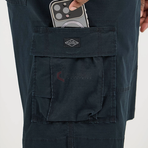 Vente en gros de shorts cargo 100% coton pour homme, short de sport streetwear personnalisé avec poches, vêtements d'entraînement décontractés pour l'été - Product Image 6