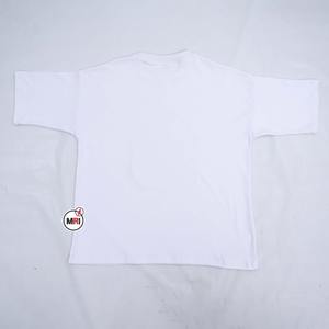 Venta caliente de calidad superior 100% algodón 230GSM pegatinas estampado gota hombro peso pesado Hip-hop de gran tamaño personalizado Unisex camisetas - Product Image 6