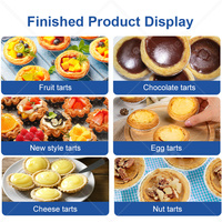 Machine entièrement automatique pour la fabrication de mini-tartes, de tartelettes aux œufs et de tartes à la crème chinoise