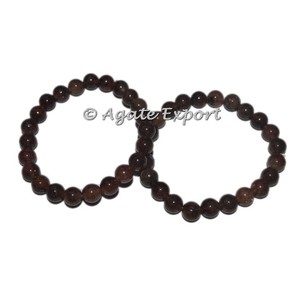 <b>Crystal</b> <b>Bracelets</b> Healing Natural Stone 6/8/10mm Healing Gemstone <b>Crystal</b> Quartz-Rudraksha <b>Bracelet</b> - Product Image 5