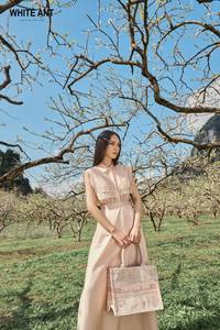 Elegant Wholesale Jocasta Skater <b>Skirt</b> 110100087 High Fashion Eco Friendly Flared <b>Skirt</b> for Office Clothing Vietnam Manufacturer - Product Image 3