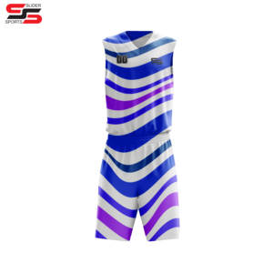 Ensemble d'uniformes de basket-ball personnalisés en gros 100% uniforme de basket-ball en polyester à bas prix - Product Image 5