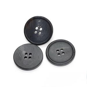 Botón Natural de Cuerno de Búfalo al por Mayor, Acabado en Blanco para Accesorios de Ropa, Alta Calidad - Product Image 2