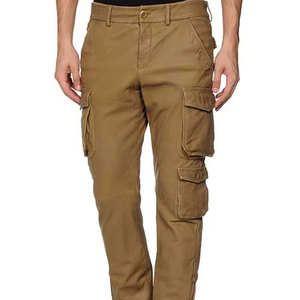 100% pantalon en cuir de longueur régulière de haute qualité/pantalon en cuir de qualité supérieure à séchage rapide - Product Image 1