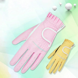 Gants de golf unisexe 100% de qualité supérieure Gants de golf avec logo personnalisé Gants de golf sportifs en peau de mouton - Product Image 2