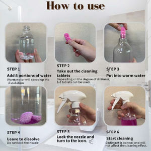 Comprimés de nettoyage non toxiques pour toilettes - Product Image 5