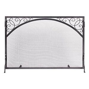 Newest Design Iron Metal Fire Guard Home Decorative Baby Safety Fire Screen Black Finished Fireplace Accessories Handmade - Product Image 5