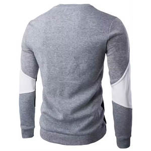 Logo personnalisé 100% coton biologique pull sweat nouveau Design hiver polaire hommes surdimensionné anti-rétrécissement couleur naturelle - Product Image 5