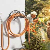 Modernes Einfaches Outdoor-Garten Wandmontiertes Multifunktionales Handgefertigtes Leicht zu Installierendes Rostfreies Eisen-Wasserspeicherregal