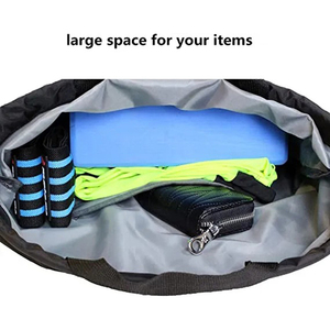 <b>Drawstring</b> <b>Backpack</b> String Bag Sack Pack Water Resistant Sublimated <b>Drawstring</b> Bag for Gym Shopping Sport Yoga - Product Image 5