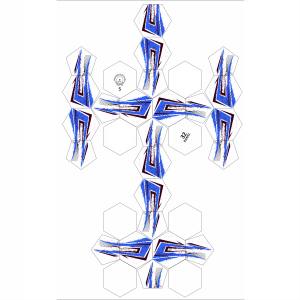 Balón de Fútbol de PU Texturizado con Unión Térmica, Tamaño Estándar 5, con Cámara de Butilo y Logotipo Clásico, Múltiples Capas de Espuma para Entrenamiento - Product Image 1