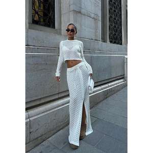 Ensemble décontracté en crochet Macey 9882, fabriqué en tissu tricoté - Product Image 6