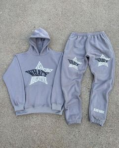 OEM barato tasa nueva moda hombres Puff estampado chándal Super calidad logotipo personalizado/colores hombres Puff estampado chándal con peso ligero - Product Image 6