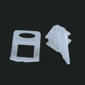 คลิปกระเบื้องพลาสติก1.0มม. 1.5มม. 2.5มม. 3.0มม. ใช้ซ้ำได้สเปเซอร์100ชิ้นสำหรับปูกระเบื้องขอบพื้นกระเบื้องผนังเซรามิกการติดตั้ง - Product Image 1