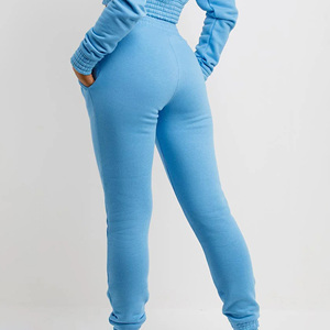 Fleece <b>Trousers</b> Custom Made casual Wear Street Style Fashion Breathable Regular Fit Polyester/Cotton 360 GSM Lace Sweatpants - Product Image 5