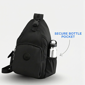 Sac bandoulière décontracté antivol convertible avec fermeture éclair - Product Image 1