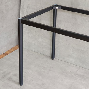 OMA I System 140x70cm Table Assembly Steel Legs Industrial <b>Powder</b> Coated HCOM004; <b>Cast</b> Iron Aluminium Bench Legs for Hospital - Product Image 5