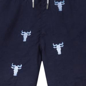 Shorts de bain pour hommes, séchage rapide, caleçons de plage, taille élastique, cordon de serrage, légers, shorts de bain d'été - Product Image 3