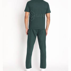 Survêtement d'été à logo personnalisé pour hommes, vêtements écologiques de haute qualité à motif solide et de marque privée - Product Image 2