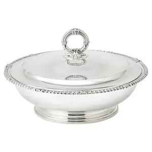 Cacerola de Acero Inoxidable de Doble Pared para Servir Alimentos |   Duradero y Antiadherente, Mantiene la Temperatura Eficientemente para Todas las Estufas - Product Image 1