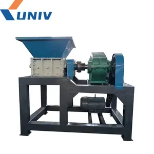 High Effciciency Univ Mini Plastic Recycling Equipment Metal Shredder Machinesmall Price On Sale