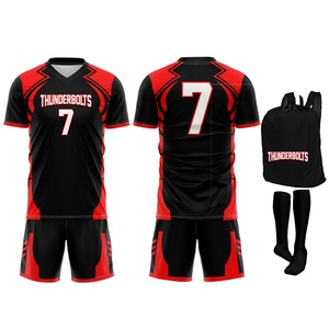 Conjuntos de Camisetas de Fútbol con Estampado Digital, Transpirables y Elásticas, Camisetas de Fútbol de Manga Corta para Hombre, Uniformes Deportivos Personalizados para Equipos - Product Image 5