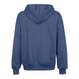 Sweats à capuche et sweat-shirt à fermeture éclair pour hommes logo personnalisé couleur unie grande taille sweat-shirt à capuche décontracté fitness pour hommes - Product Image 3