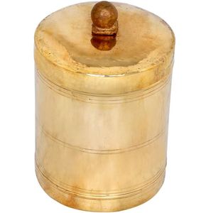 Frasco de latón con tapa al por mayor para especies de alimentos, contenedor de almacenamiento de frutas secas, tarro para el hogar, Hotel, restaurante, Decoración de cocina - Product Image 2